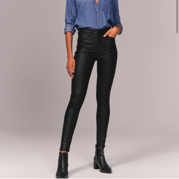 Abercrombie & Fitch Denim - ABERCROMBIE & FITCH | THE SUPER SKINNY ANKLE HIGH RISE